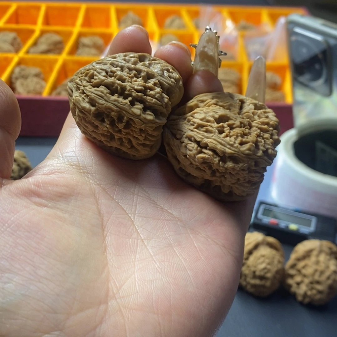 文玩核桃吊坠羽*郎南疆的时候