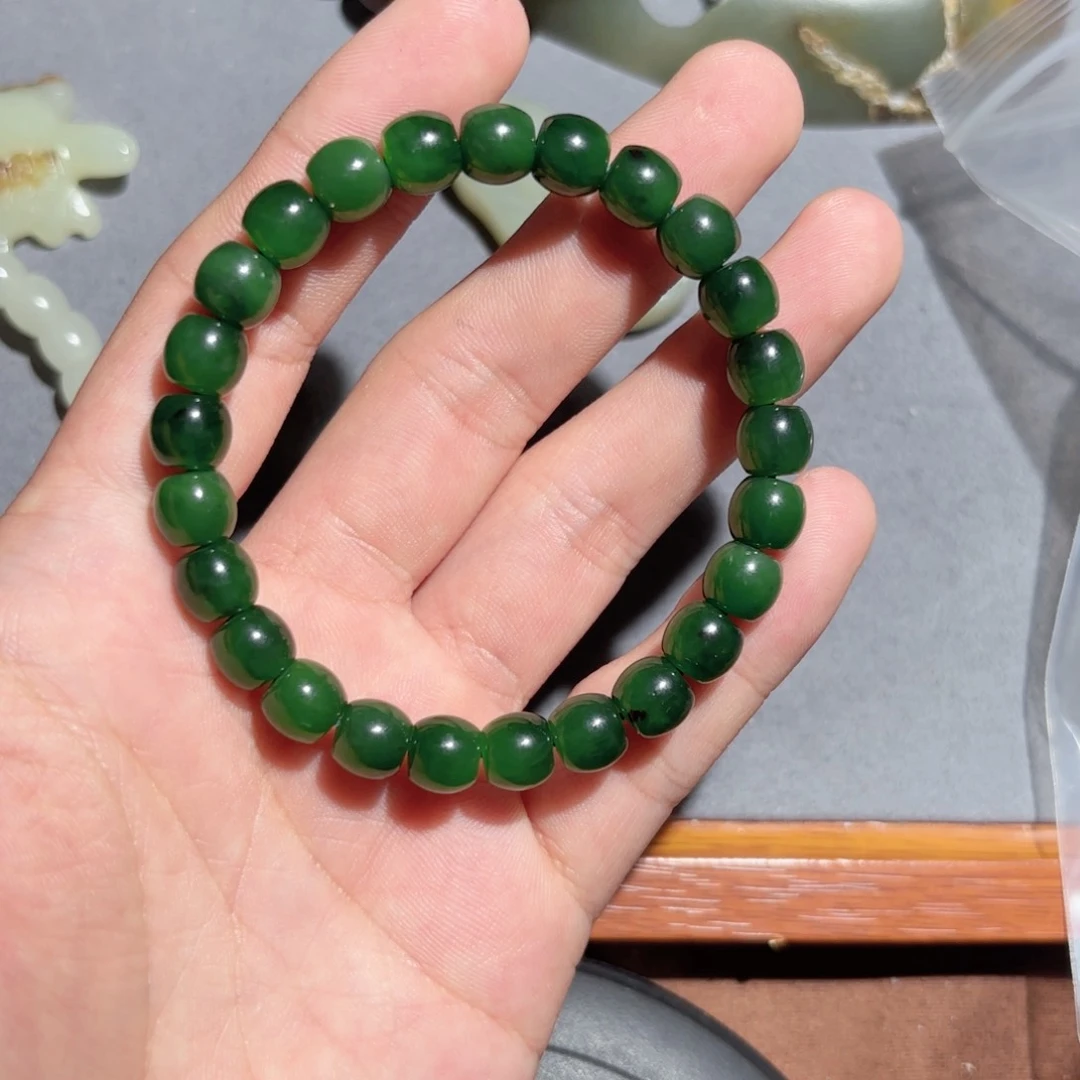 和田玉手链未镶嵌