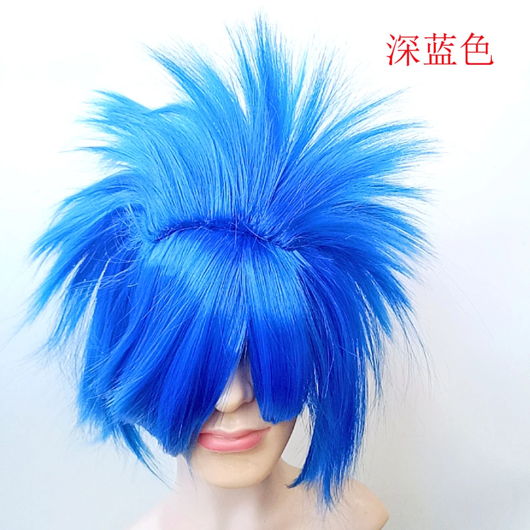 葬爱家族杀马特非主流男女通用款高档假发头套直播表演节目道具