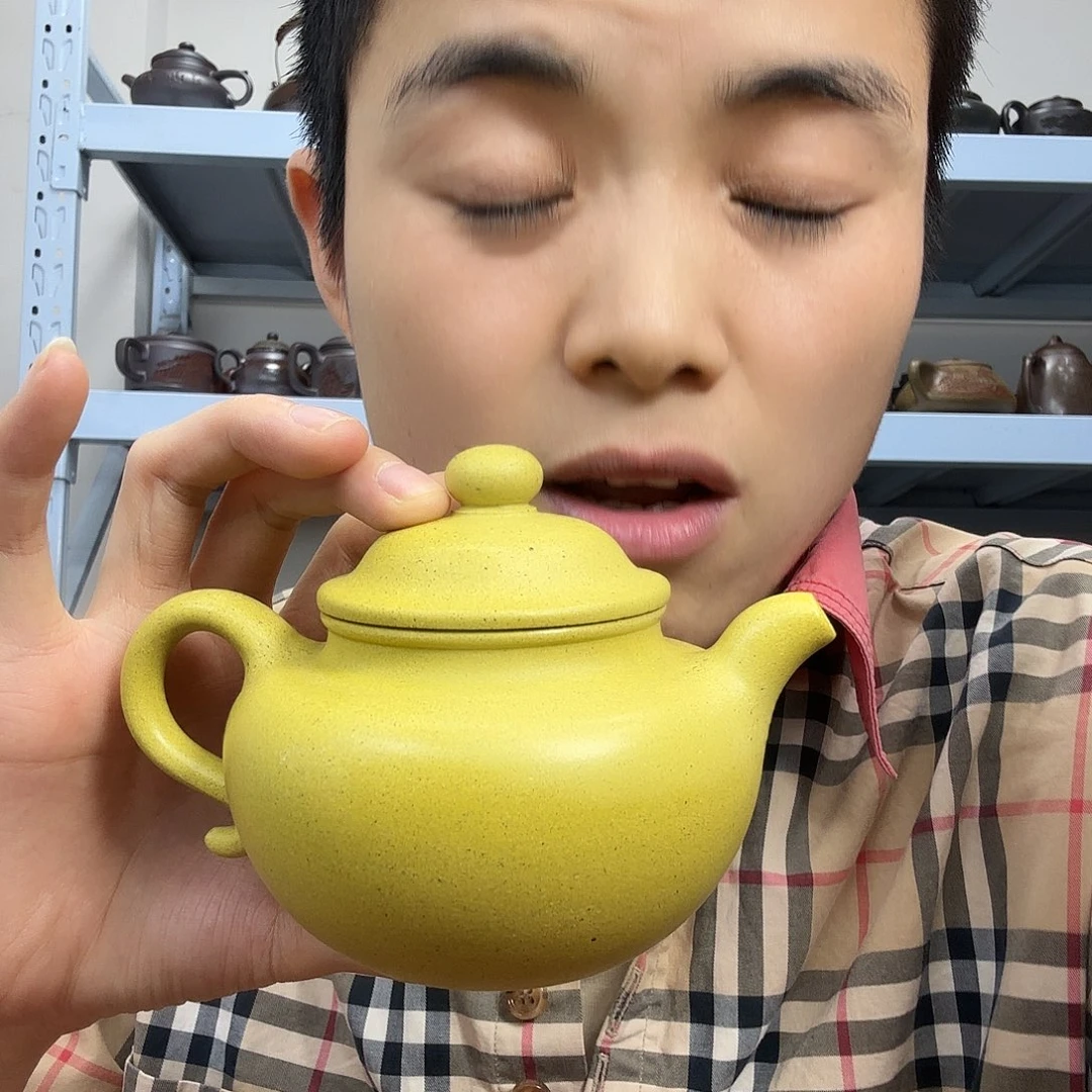 茶壶紫砂民间手艺人全手工制作
