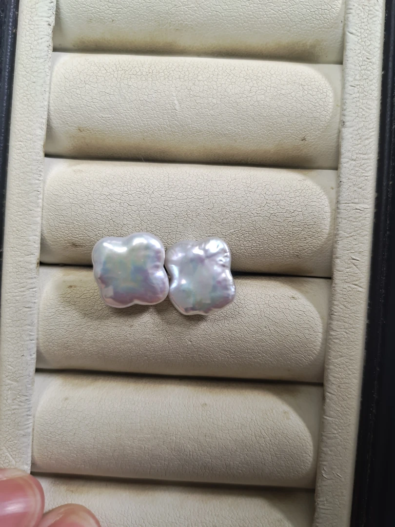 淡水珍珠简约耳钉