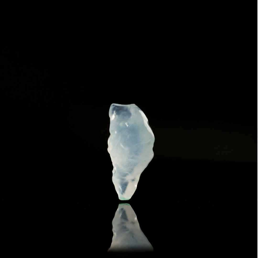 【金蛇衔财】少博珠宝|天然缅甸A货翡翠材料定制