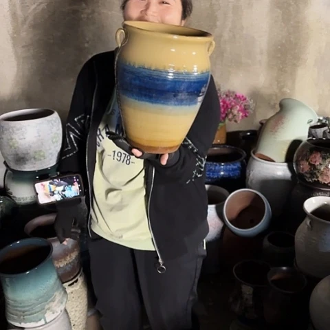 20口27高瑕疵一个盆瑕盆子。