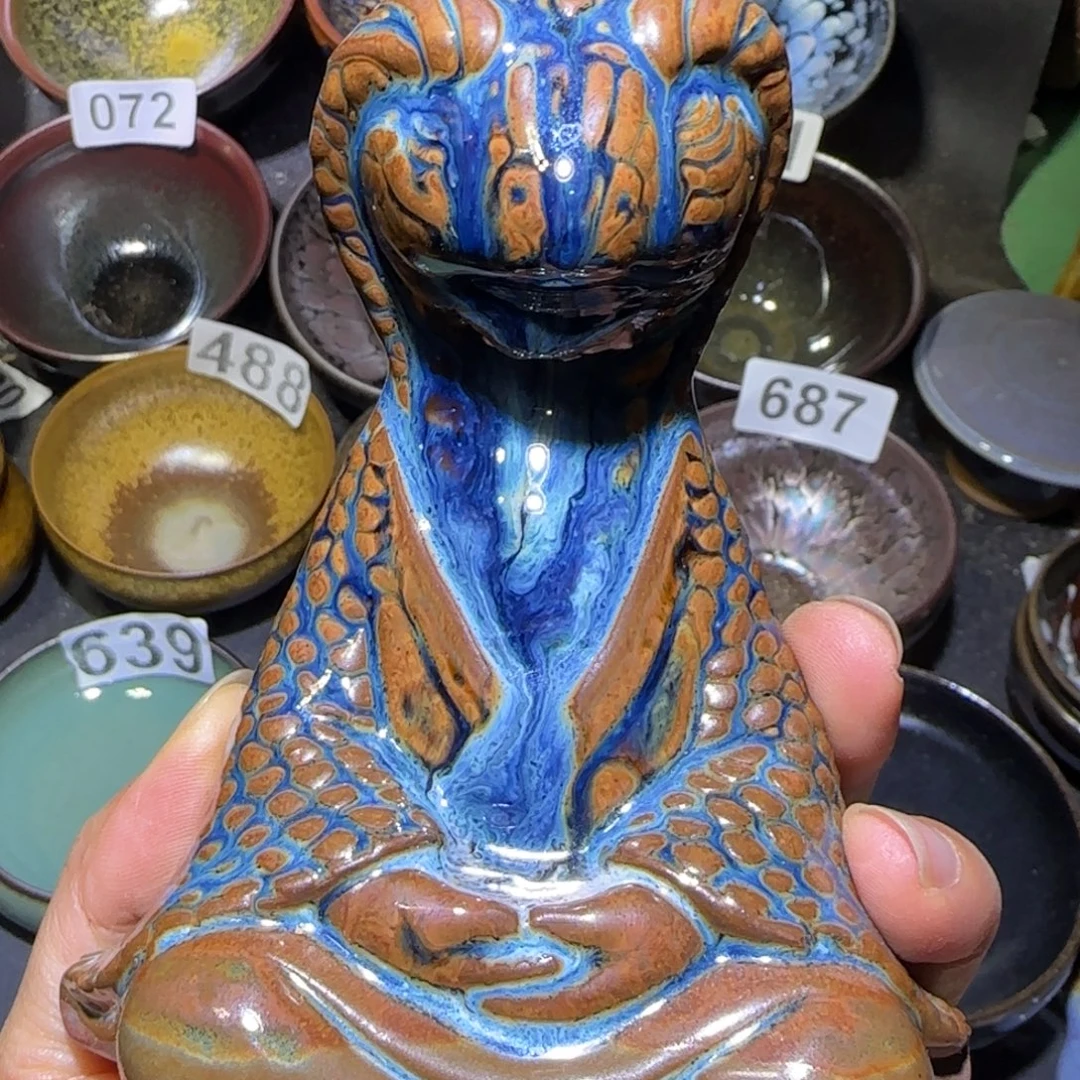 茶盏福建盏茶器蛇