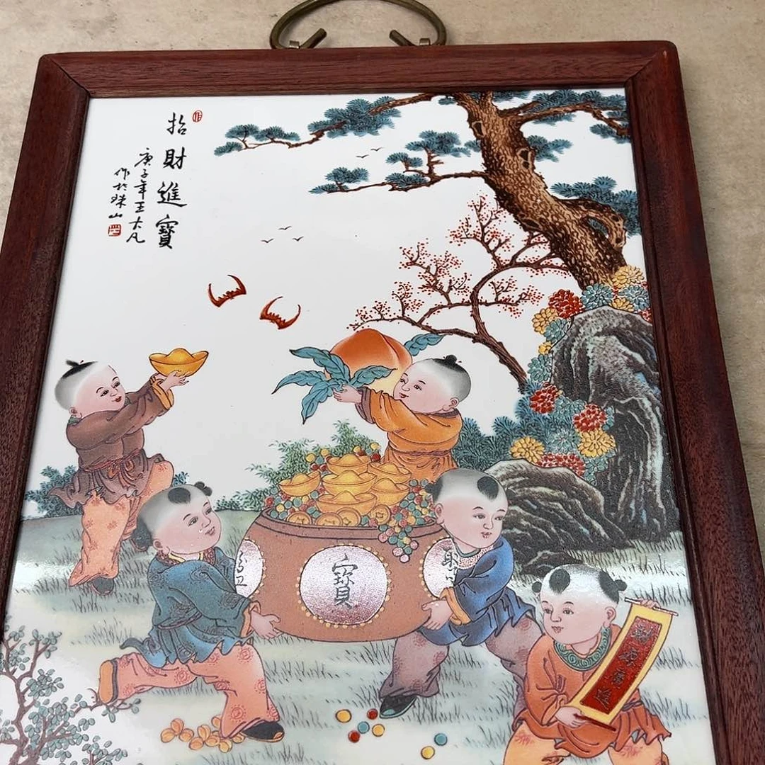 瓷片景德镇瓷板画