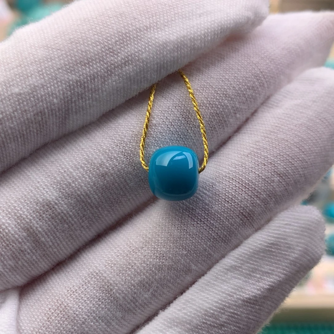 绿松石未镶嵌珠宝奇石8.6*7.5