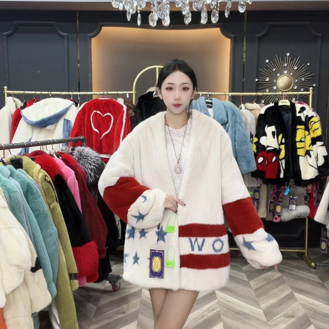 冬季新款时尚水貂