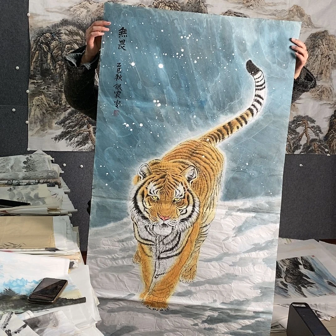 国画手写手绘国画作品76