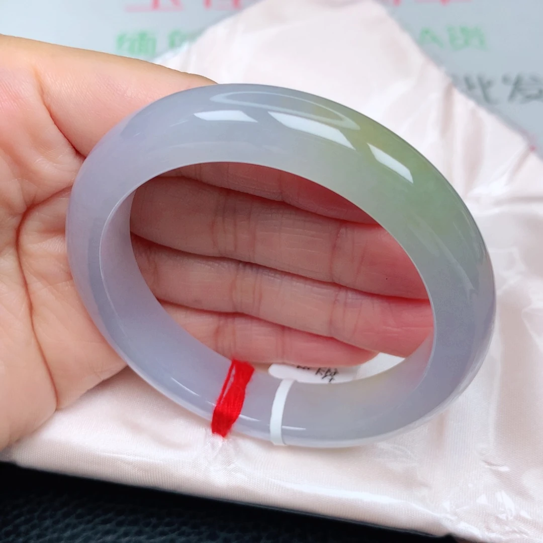 未镶嵌手镯翡翠冰紫黄翡21新品