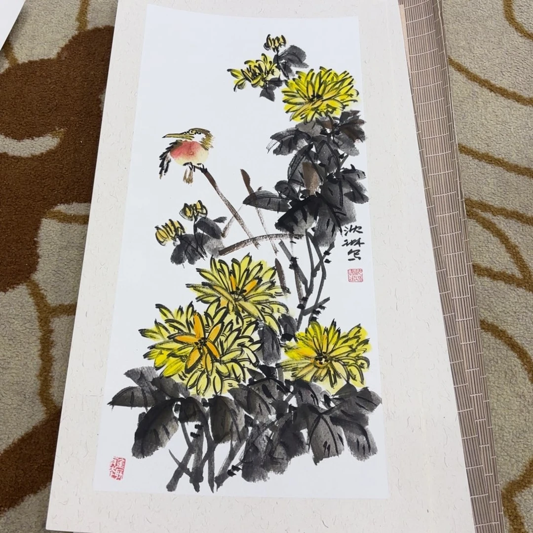 国画33-66卡纸作品艺