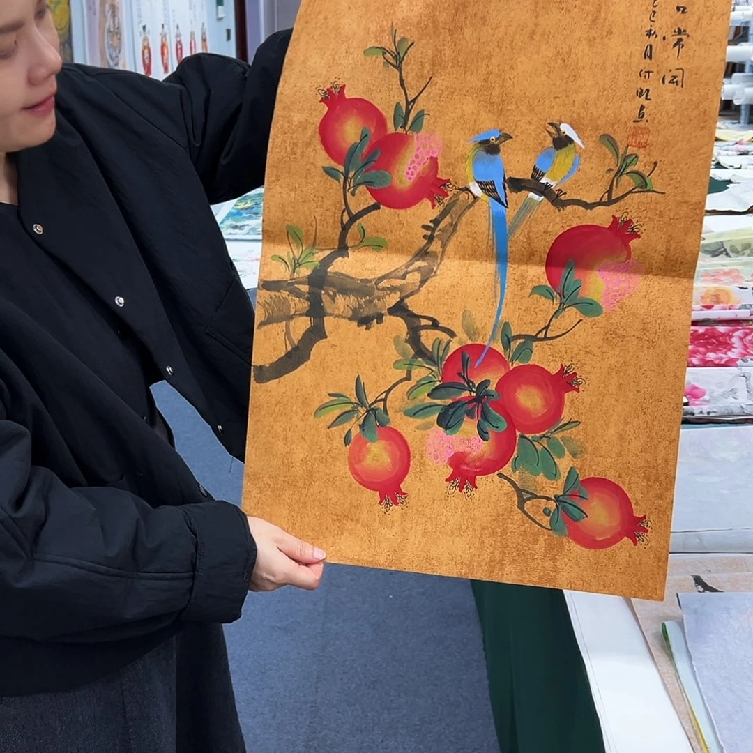 国画宣纸国画纯手绘作品