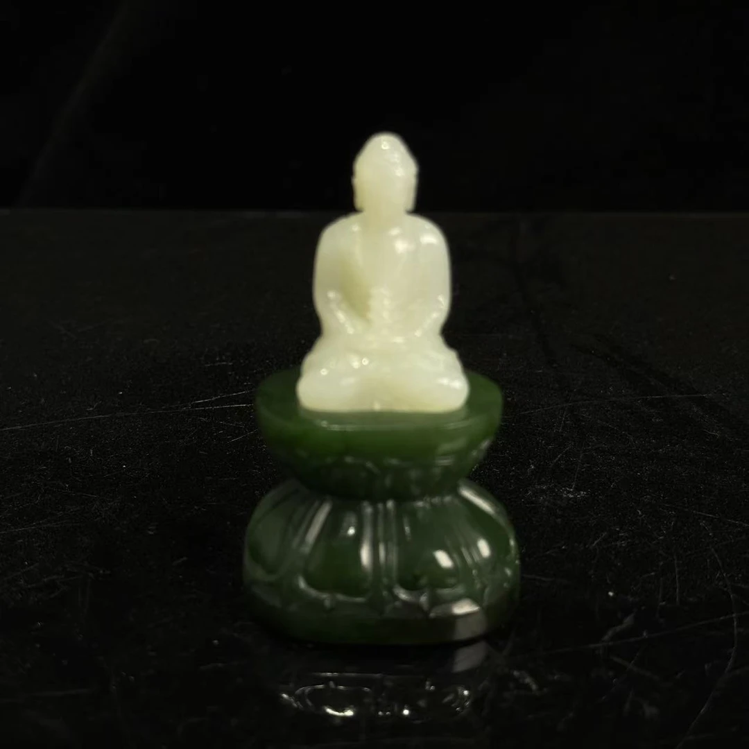 旧藏和田玉佛造像