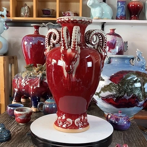 瓷片神垕镇钧瓷艺术