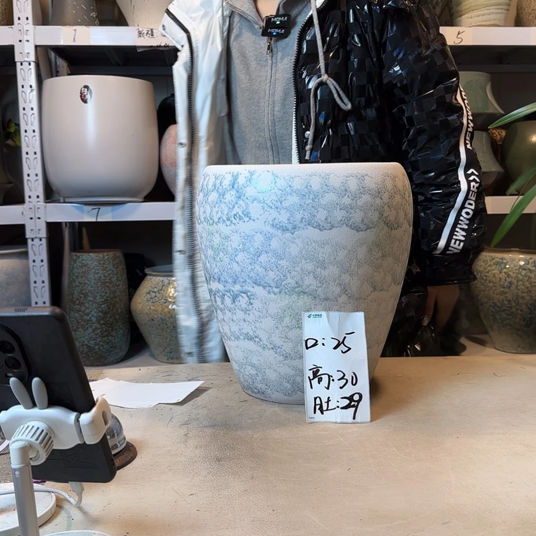 25@30 紫砂花盆尺寸