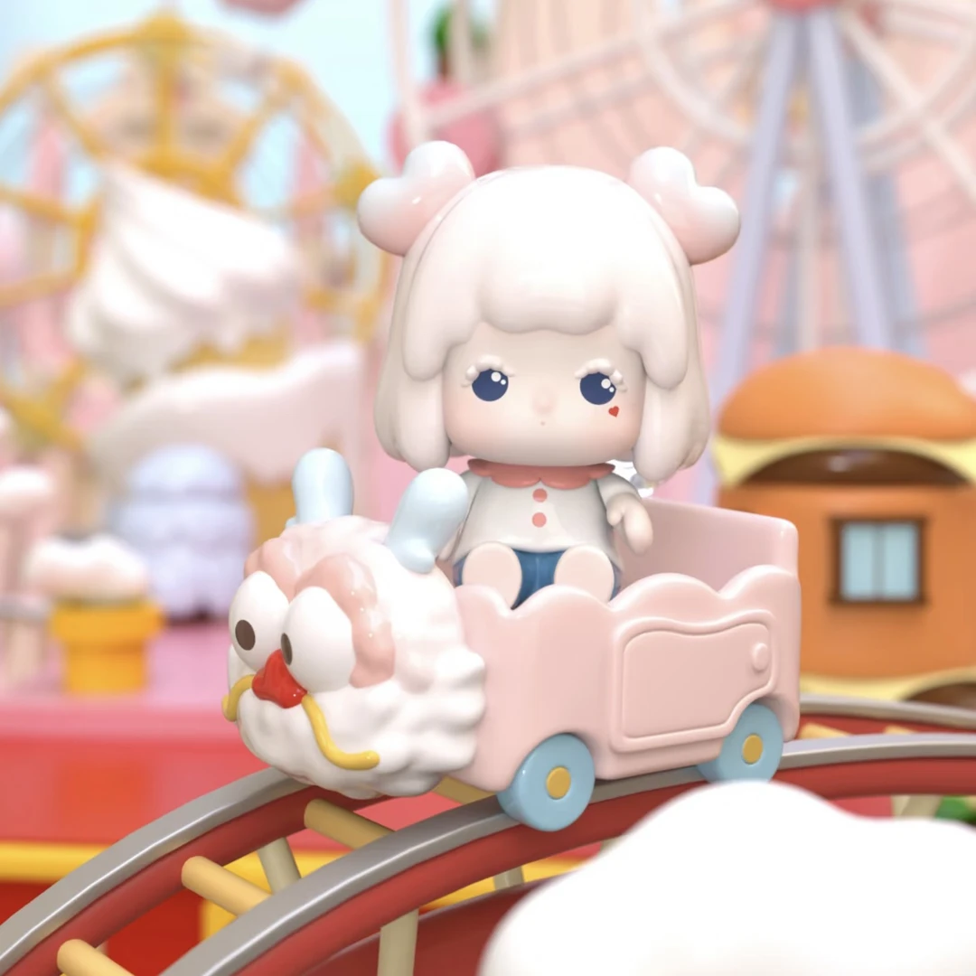 【代拆】龙头好运小火车系列盲袋萌粒可爱萌粒潮玩摆件