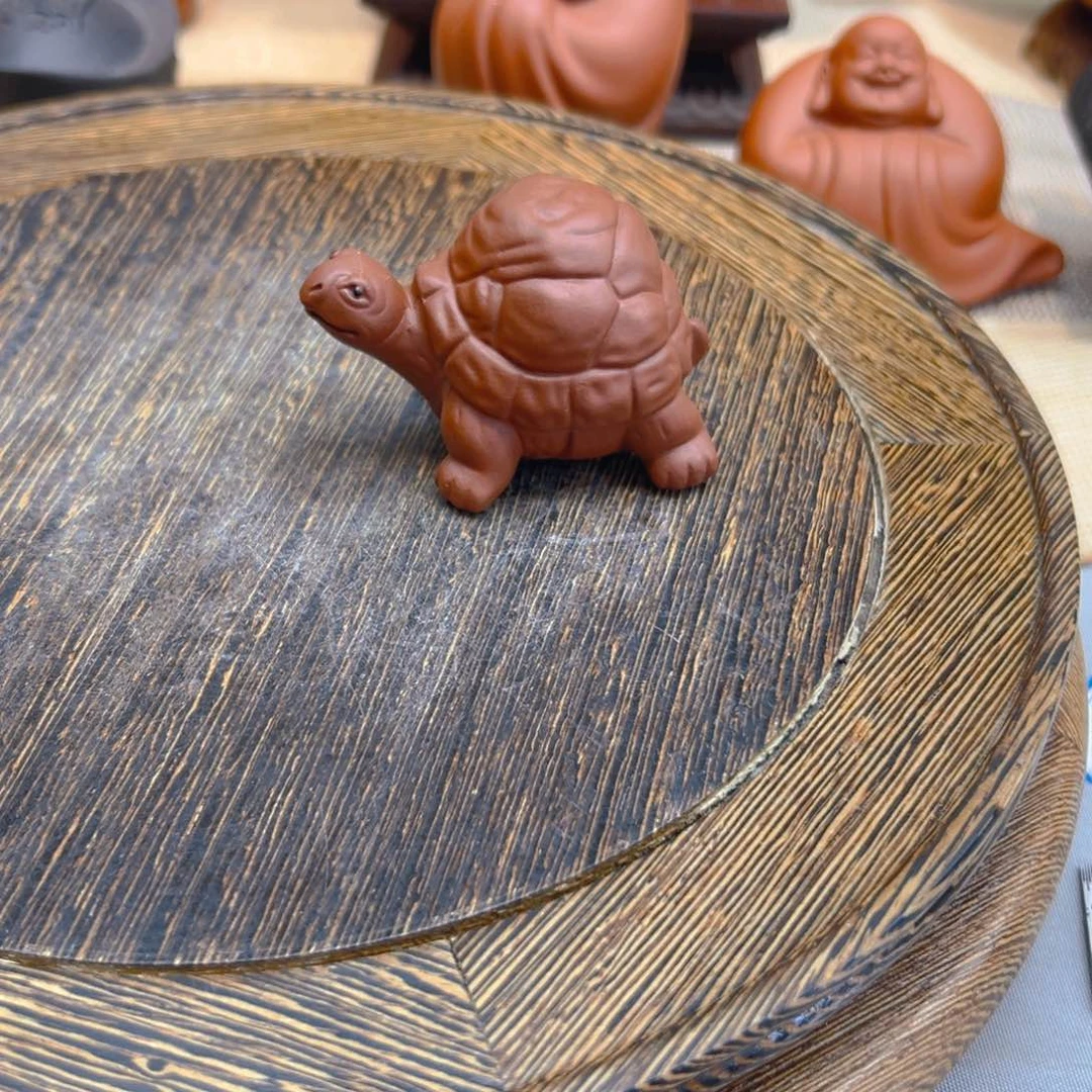 茶宠紫砂紫砂朱泥富甲一方