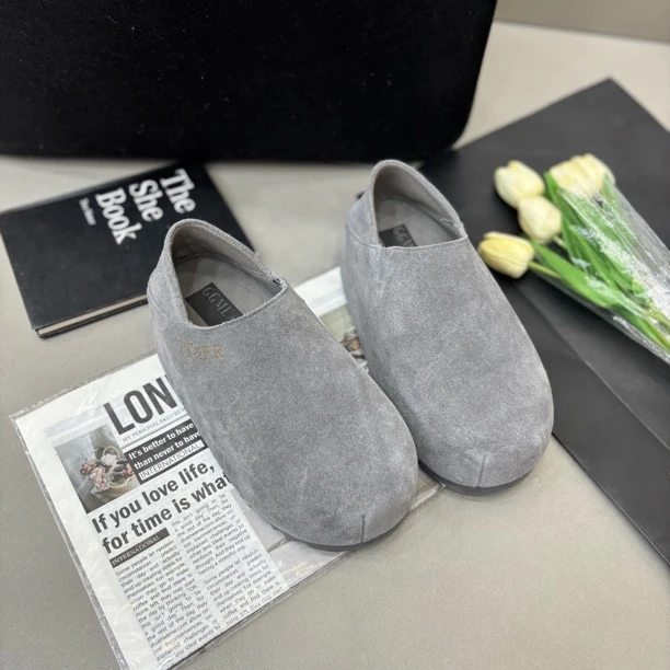 小雨家【韩版】卡皮巴拉时尚软底两穿增高乐福鞋勃肯鞋百搭春季