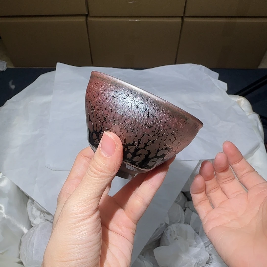 茶盏微瑕建盏，介意勿拍