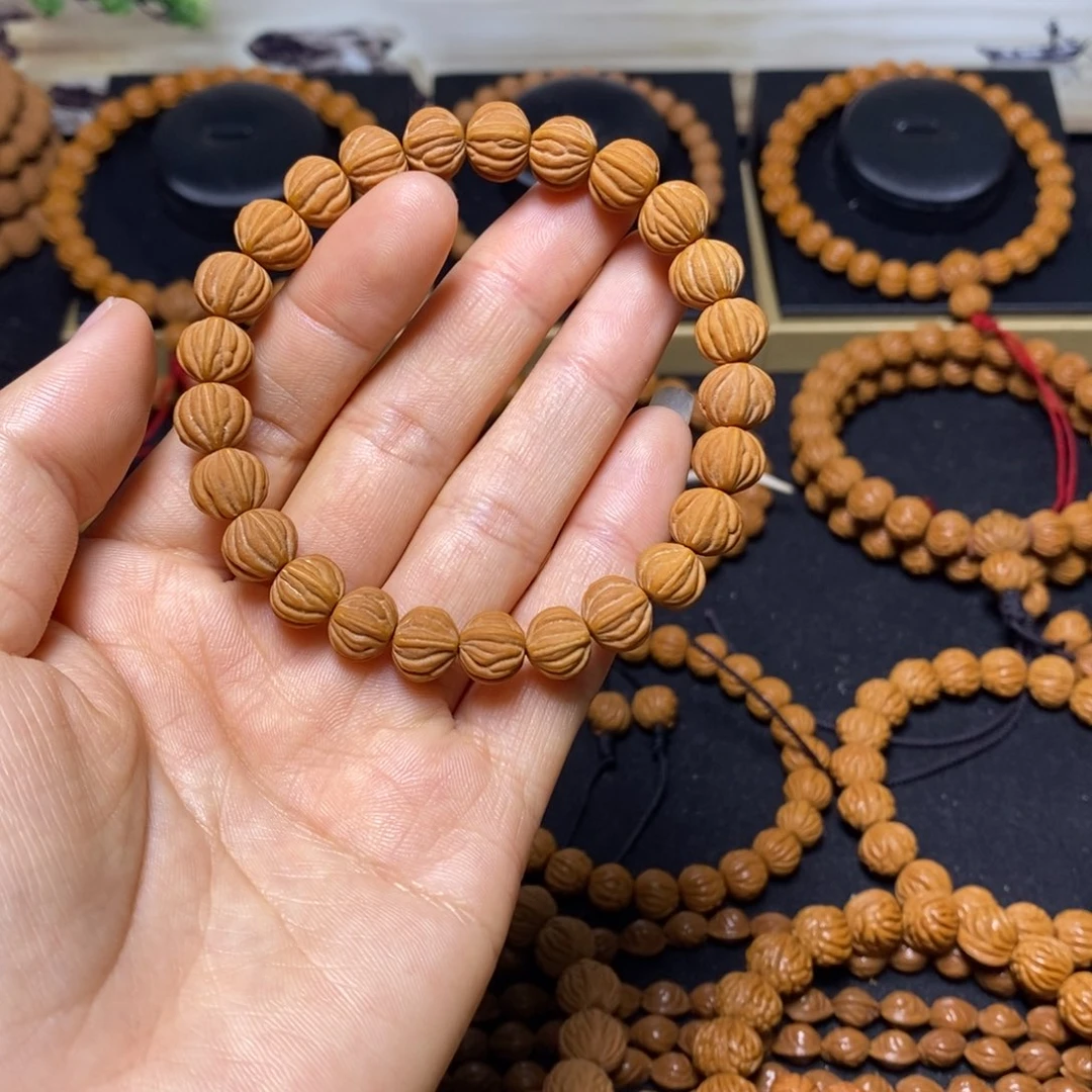 M***g手串桃核秦岭文玩桃核手串