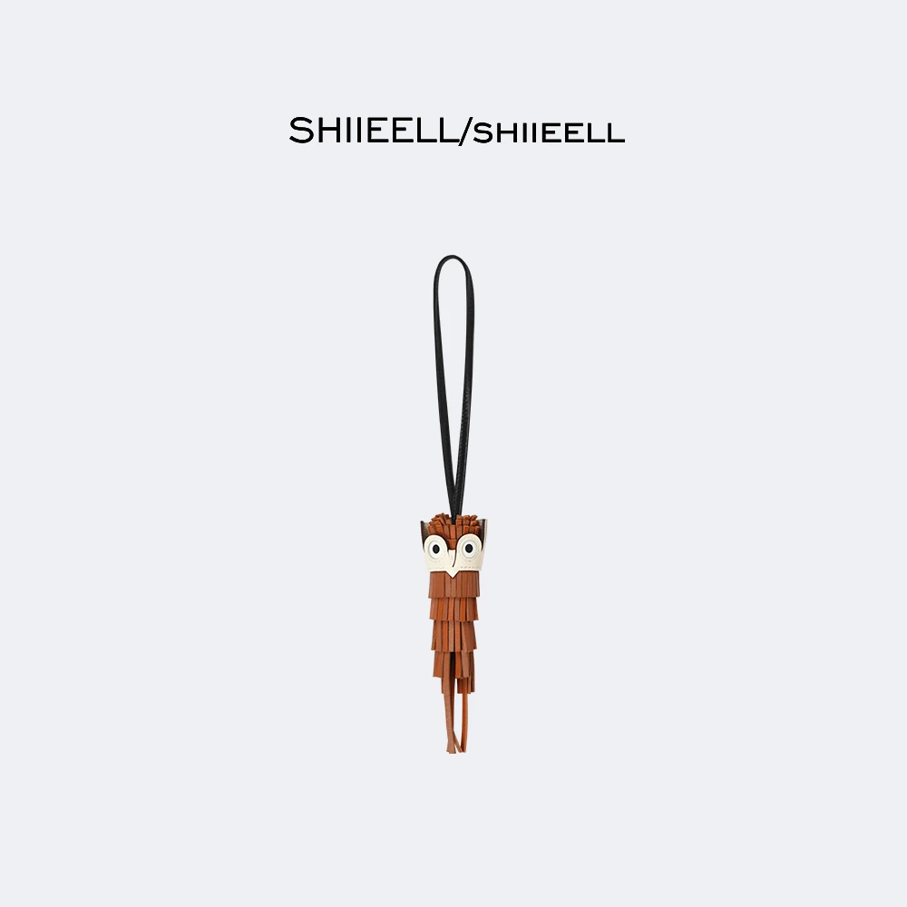 SHIIEELL 手工流苏吊饰小众时尚便携式动物造型装饰WP045