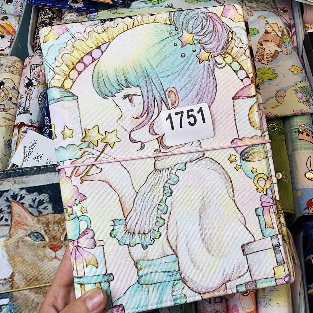 织绣A5活页不带纸1751