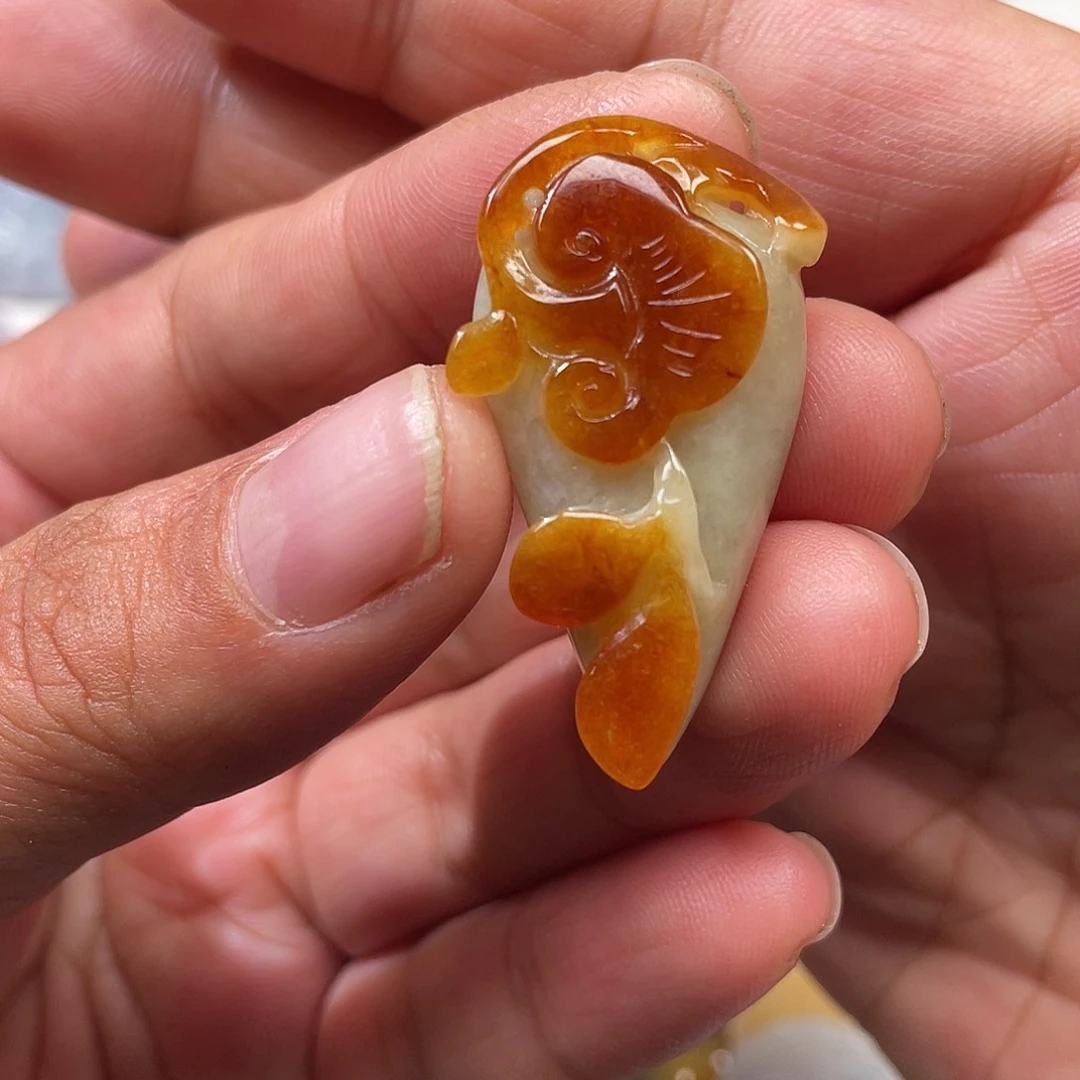 颈饰未镶嵌翡翠翡玉缘翡翠