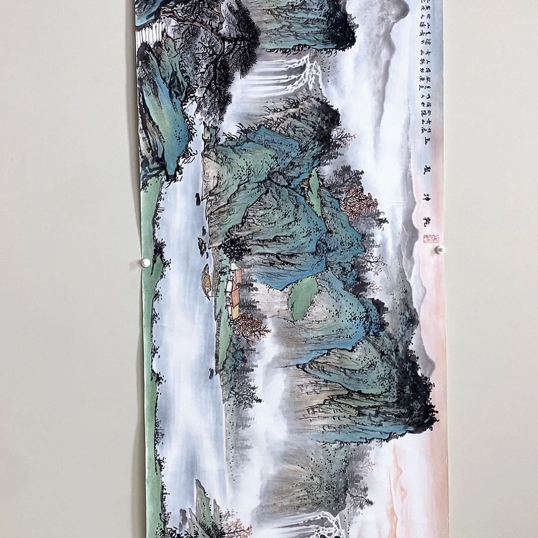 李***钢国画黄开前小六尺精品佳作