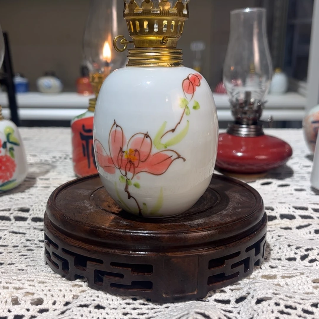 摆件景德镇陶瓷手工香薰灯