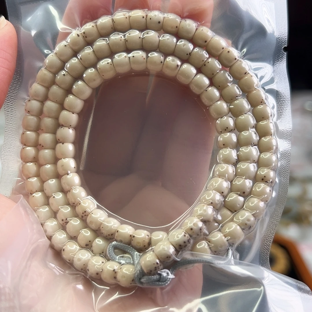 手串星月菩提Fqh6*5糯冰料 超大留白 颗粒星