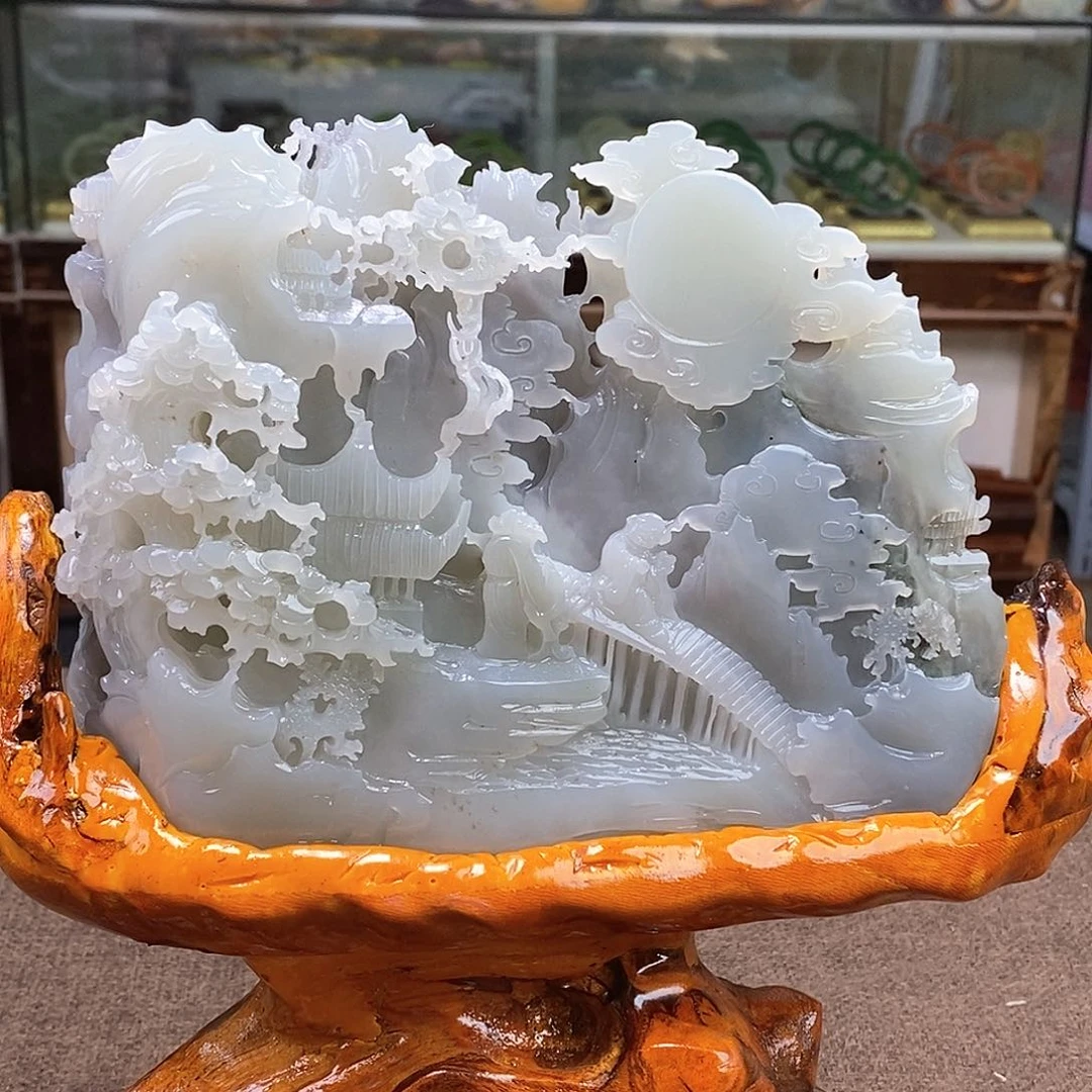 和田玉挂件未镶嵌