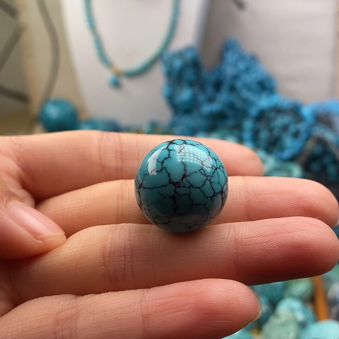 绿松石未镶嵌珠宝半成品