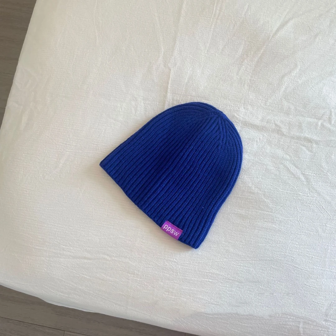 韩系百搭儿童针织毛线护耳帽春秋冬季适用