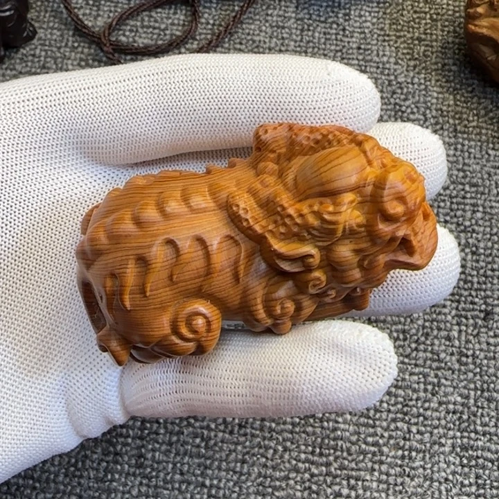 柏木（崖柏）手把件