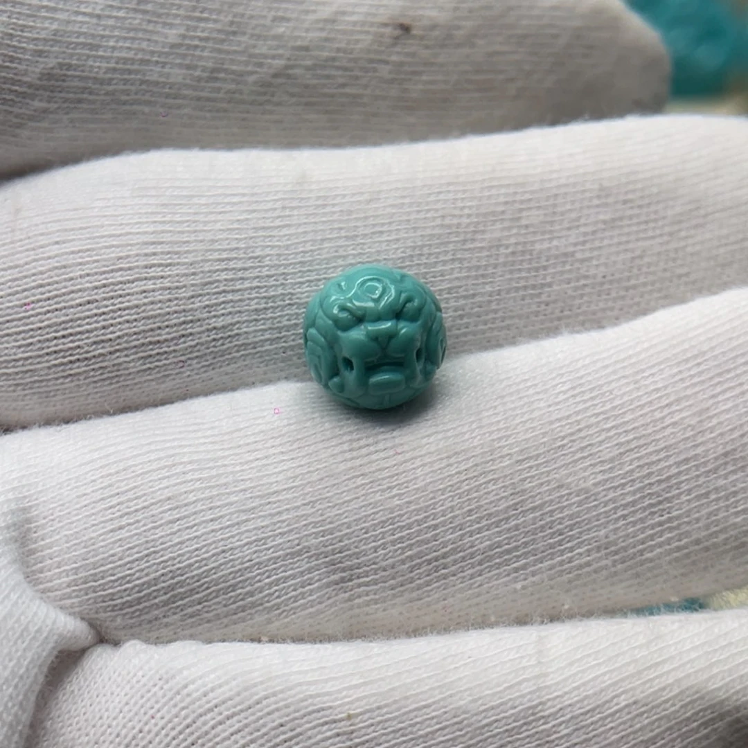 绿松石未镶嵌颈饰卡9.5