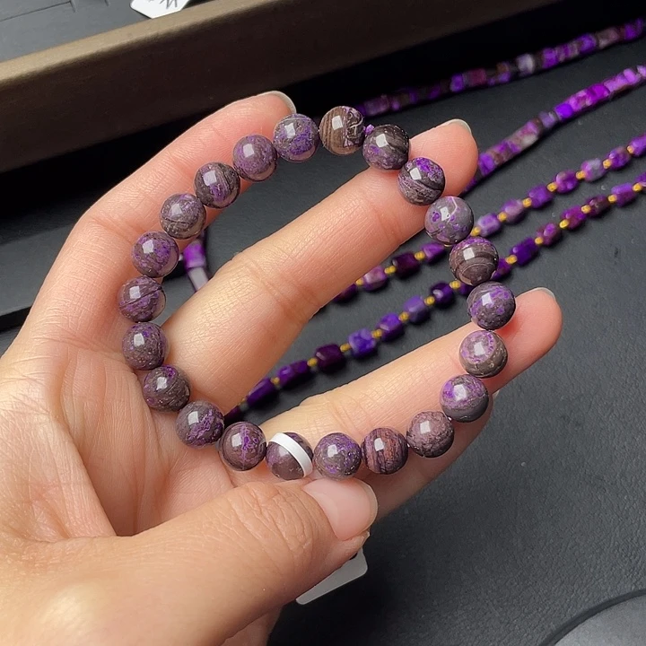 苏纪石（舒俱来）未镶嵌手链