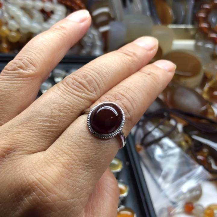 盟***卡玛瑙/玉髓手链未镶嵌