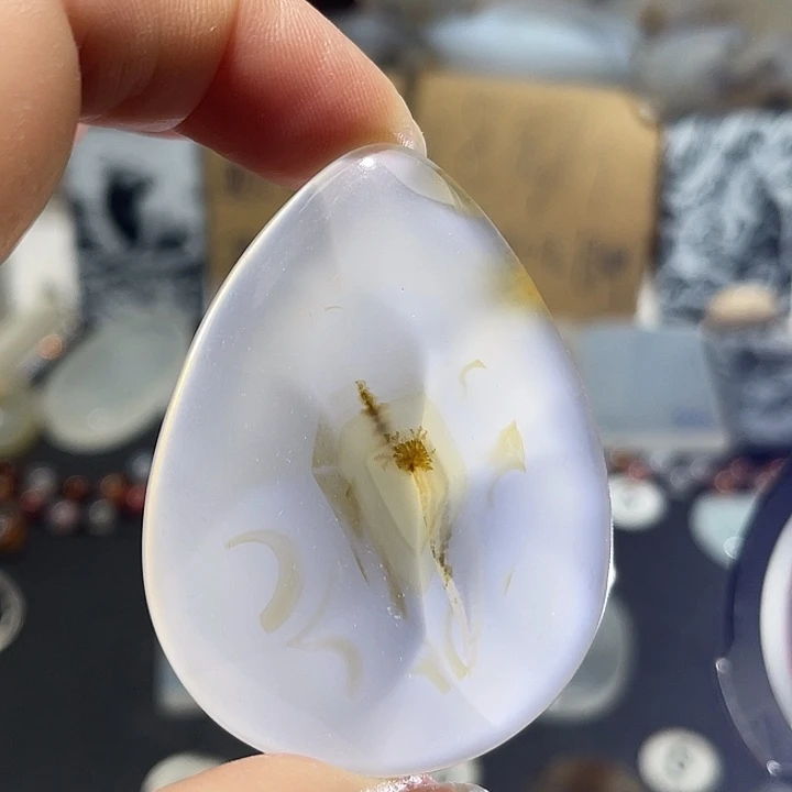 玛瑙/玉髓未镶嵌吊坠(不含链)