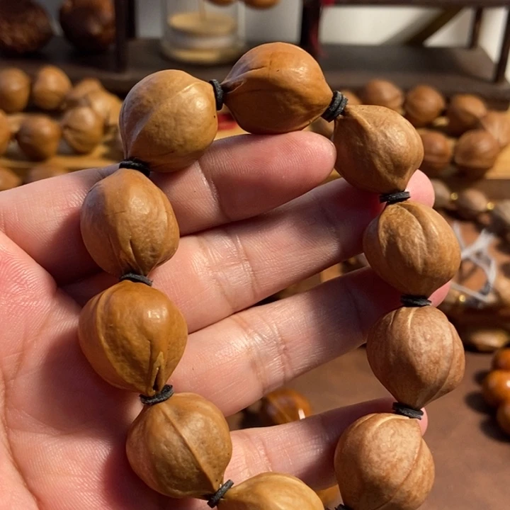 橄榄核吊坠19X22梅林铁核
