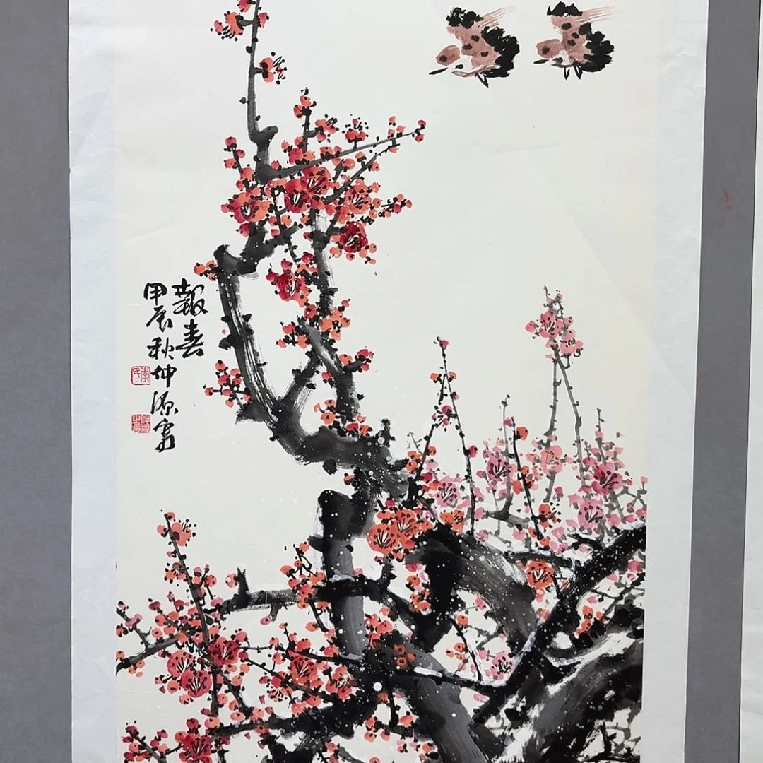 国画亲笔手绘放心去藏