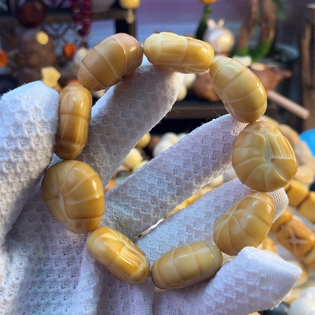 手串菩提根/象牙果-烤虾