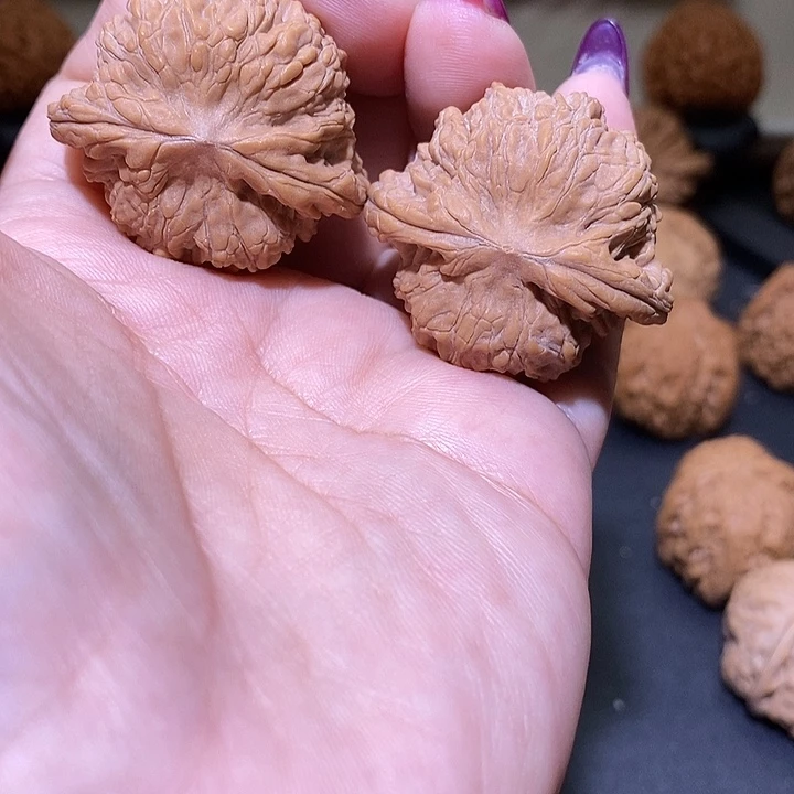 把件文玩核桃37.5金算盘富甲天下