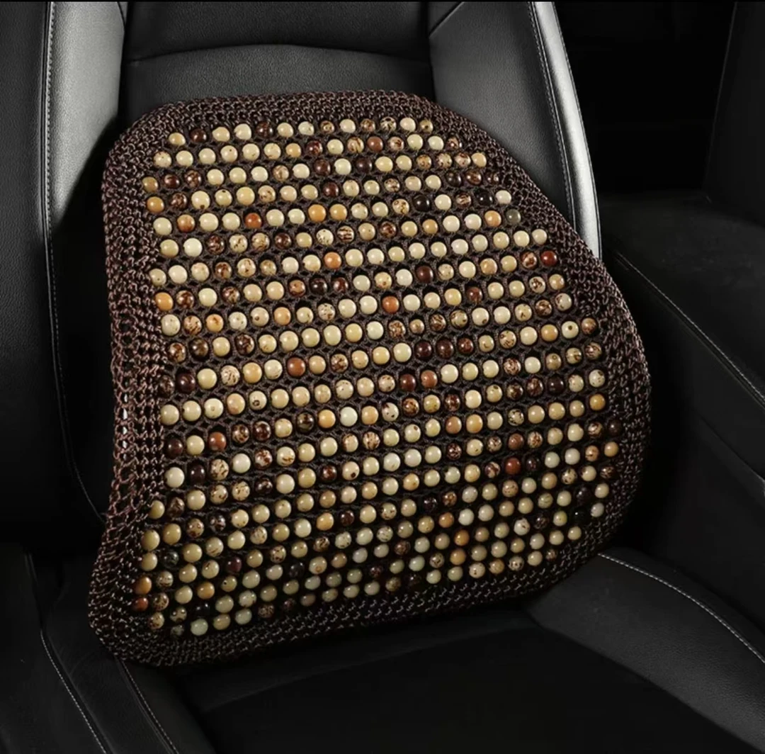 【菩提靠背】夏季汽车透气天然菩提凉垫夏天坐垫小车座椅通风