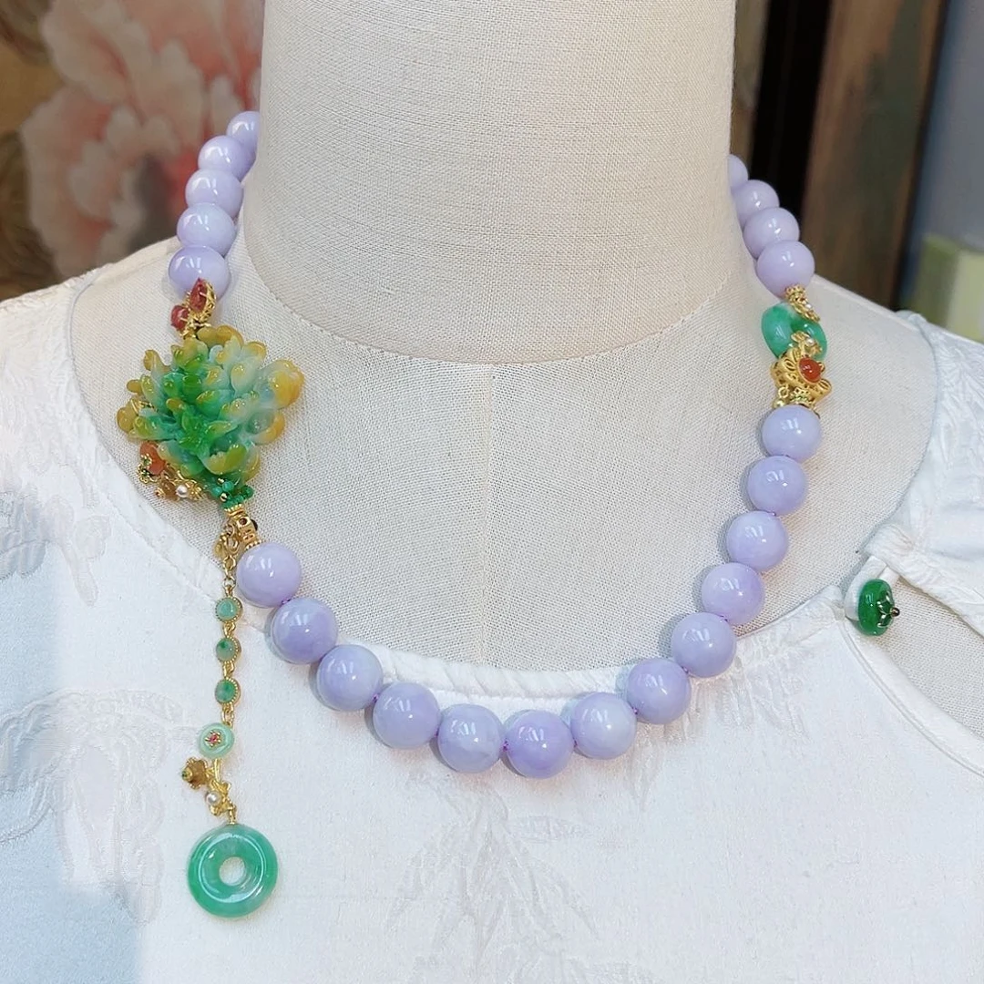 颈饰合金翡翠48小时鉴赏期