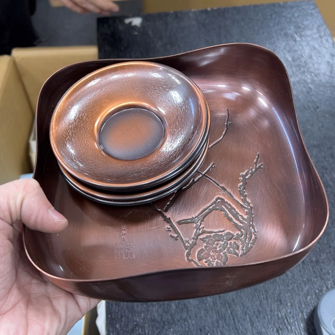 铜日本中古工艺品摆件