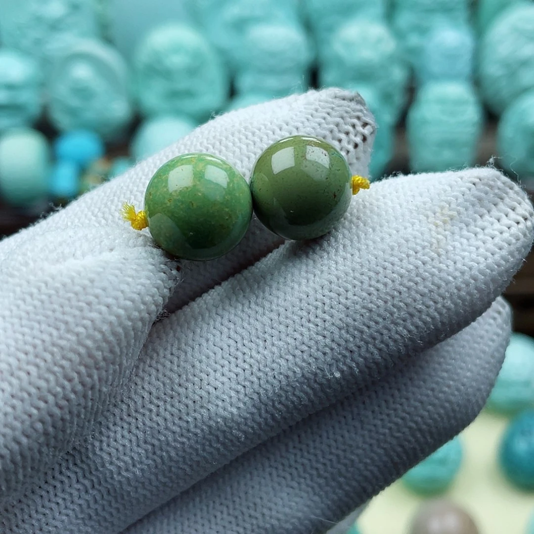 绿松石珠宝奇石未镶嵌配饰卡11