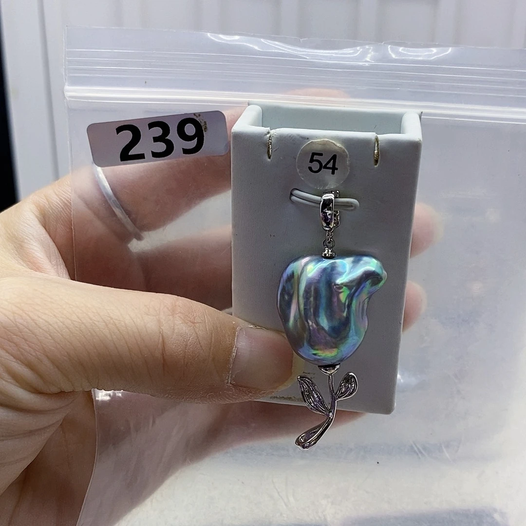 颈饰合金淡水珍珠