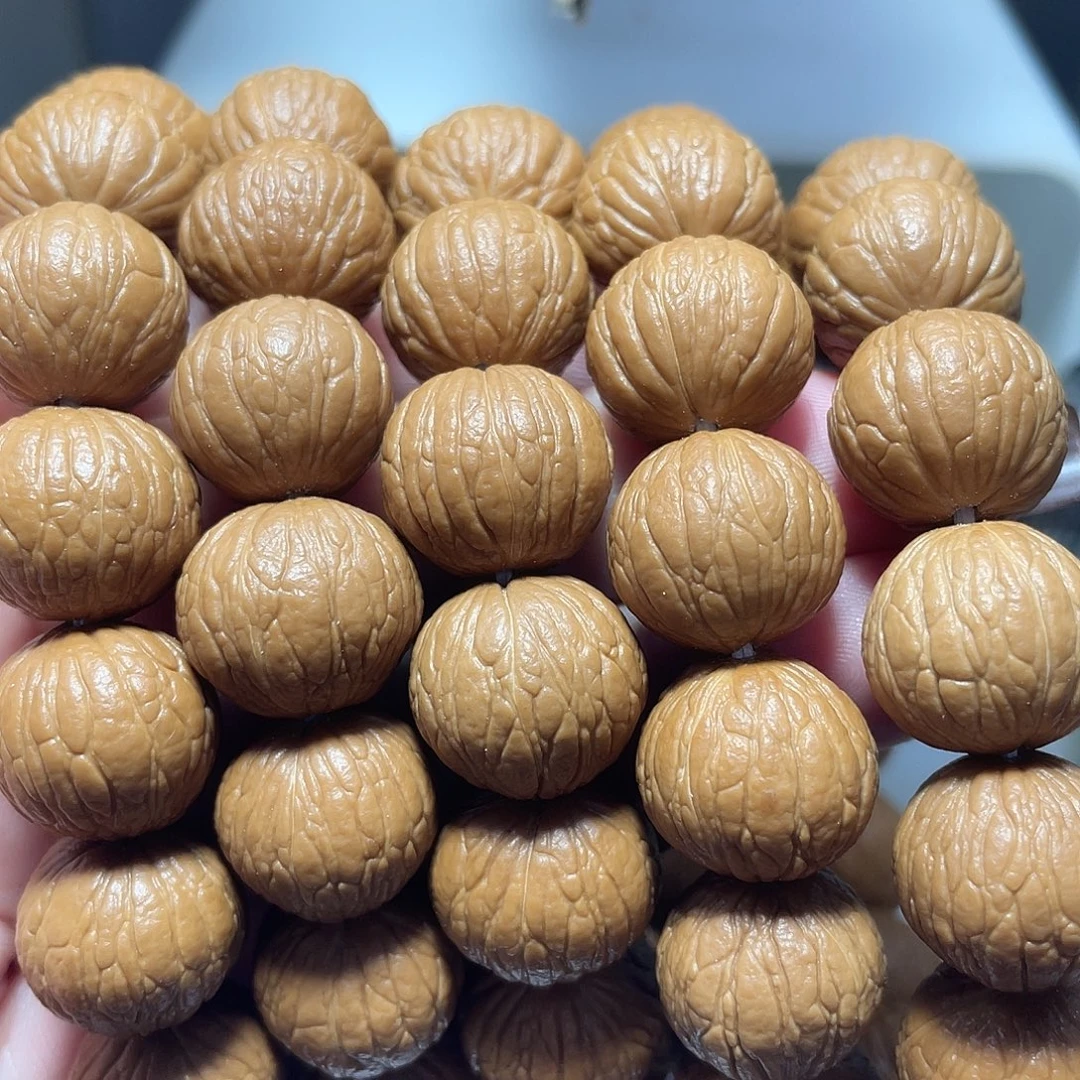 猴头核桃吊坠原皮原色