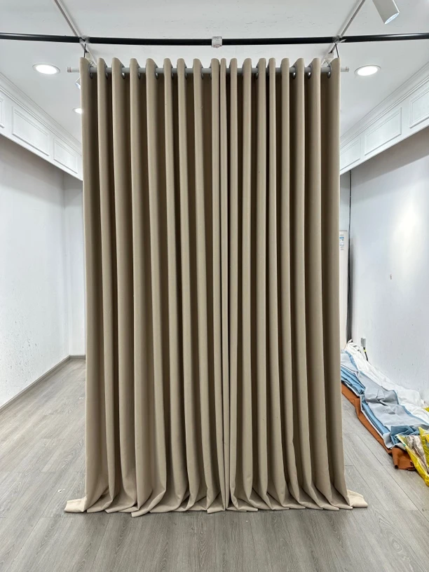 新款加厚雪尼尔：丝绒拿铁（成品窗帘）