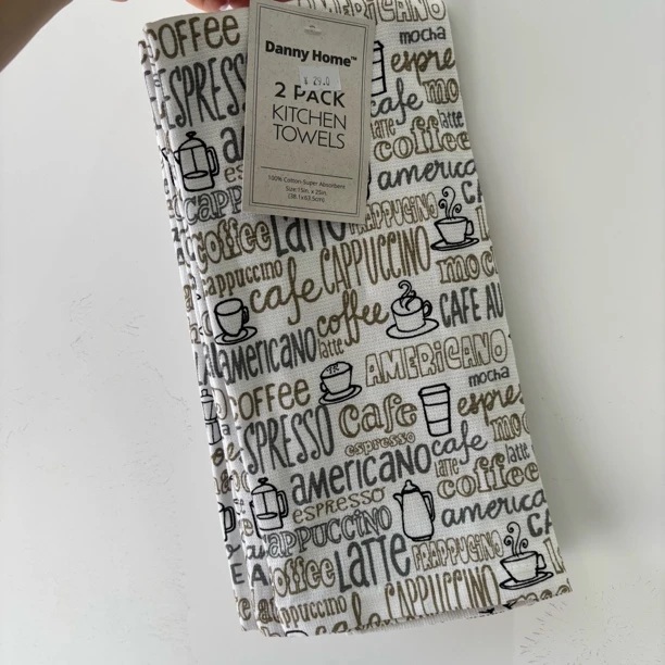 Danny Home 特别好看的毛巾 两个