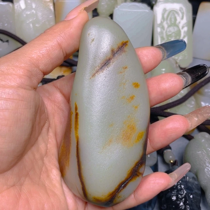 和田玉挂件未镶嵌